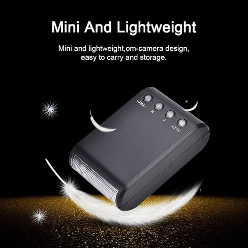 Mini Flashlight, Portable Digital On-Camera Flash Speedlite, Hot Shoe Mount Flashlight for DSLR Cameras in Saudi Arabia