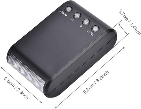 Mini Flashlight, Portable Digital On-Camera Flash Speedlite, Hot Shoe Mount Flashlight for DSLR Cameras in Saudi Arabia