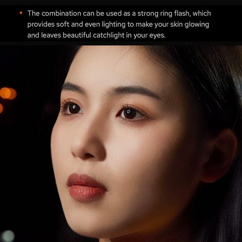 GODOX Godox MF12 Macro Flash 2.4G Wireless Transmission Control Guide Number 16 TTL M Mode with Colorful Filter Cold Shoe for Plants Insects Food Jewelry Macro Photography in Saudi Arabia