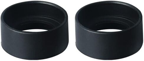 Microscope Accessories Kit 2 pcs/Set 34mm Diameter Rubber Eyepiece Eye Cups Eye Shields Protection for Stereo Microscope Binoculars Telescopes Eyepiece Microscope Slides in Saudi Arabia