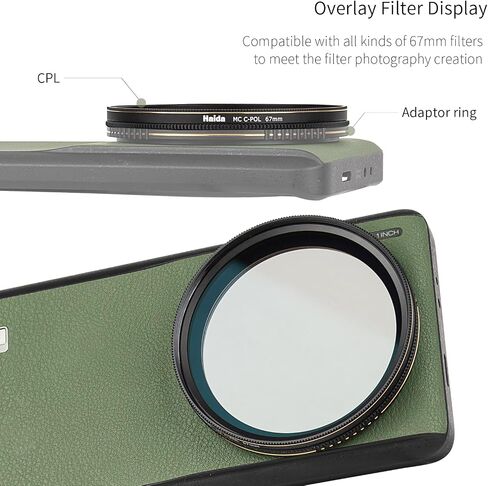 Haida Filter Adapter Ring for Cell Phone Xiaomi 13 Ultra 67MM in Saudi Arabia