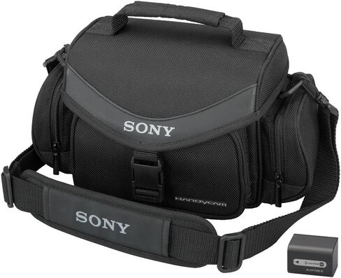 Sony ACCFH70 Accessory Kit w/NPFH70 Battery & LCS-VA30 Case for most Sony Camcorders in Saudi Arabia