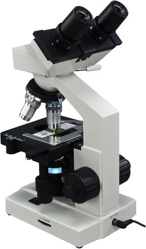 OMAX 40X-1000X Digital Lab LED Binocular Compound Microscope with Double Layer Mechanical Stage and USB Digital Camera in Saudi Arabia