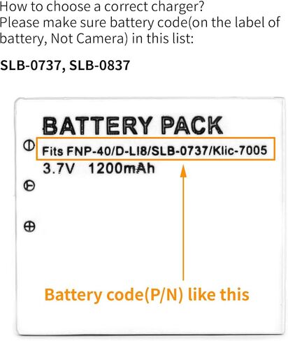 شاحن USB LCD SLB-0837 لكاميرا سامسونج ديجيماكس i5، ديجيماكس L50، ديجيماكس L60، ديجيماكس L80، i70، L700، L73، NV3، NV5، NV7، NV7 OPS والمزيد in Kuwait