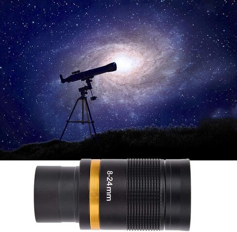 Cuifati Zoom Eyepiece 8~24mm Telescopic Eyepiece Continuous Zoom All Metal Telescope Eyepiece with Green Film in Saudi Arabia
