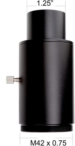 Starboosa 1.25inch T Adapter Telescope Mount - for Prime-Focus Or Eyepiece-Projection Photography - M42 CA1 Extension in Saudi Arabia