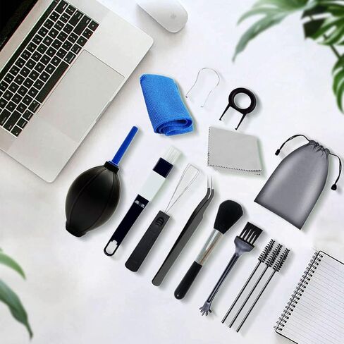 Shakven Keyboard Cleaner Kit,Keyboard Cleaning with Screen Cleaning Cloths | Laptop Cleaning Kit, Keyboard Cleaning with Screen Cleaning Cloths for Camera Mobile Phone PC Laptop in Saudi Arabia