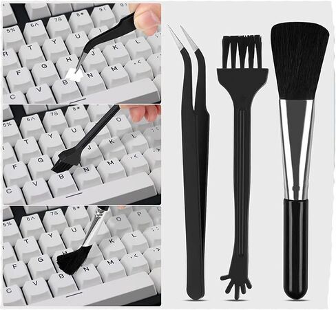 Shakven Keyboard Cleaner Kit,Keyboard Cleaning with Screen Cleaning Cloths | Laptop Cleaning Kit, Keyboard Cleaning with Screen Cleaning Cloths for Camera Mobile Phone PC Laptop in Saudi Arabia