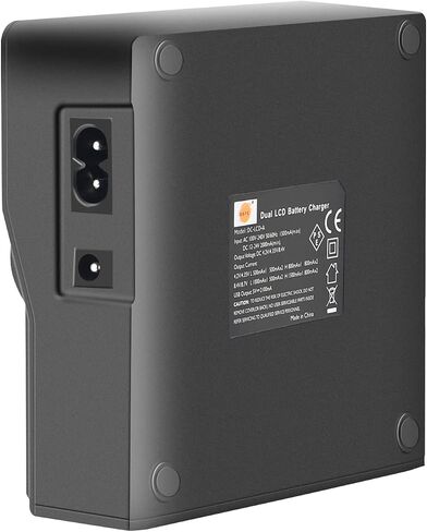 DSTE Replacement for 1.5A Dual Battery Charger Compatible Panasonic DMW-BLJ31 DMW-BLJ31e Battery Compatible Panasonic Lumix S1 LUMIX S1R LUMIX S1H DMW-BGS1R Camera as DMW-BTC14 in Saudi Arabia