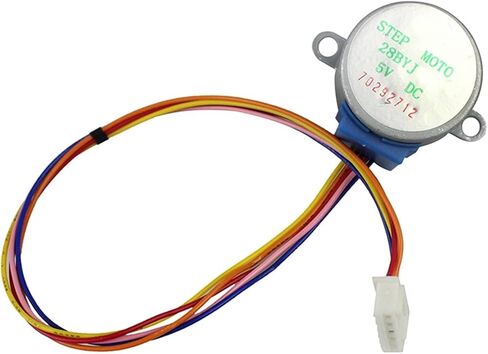 DELFIT Hobby Torque DC 5V Gear Stepper Motor, Smart Electronics 28BYJ48 Reduction Step Motor, 4 Phase Step Motor Engine Science in Kuwait