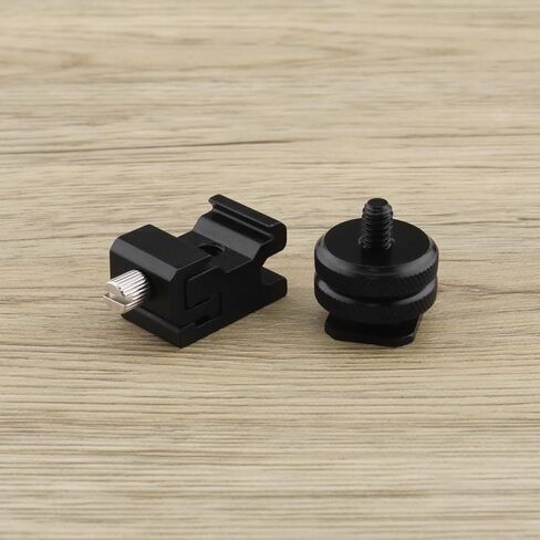 8PCS 1/4 Inch Hot Shoe Mount and Hot Shoe Flash Stand Adapter Set for DSLR Camera Rig Camera Hot Shoe Mount Adapter Flash Speedlight Shoe Mounts for Tripod in Saudi Arabia