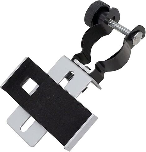 Lab Microscope Accessories Microscope Universal Mobile Phone Adapter 24-38mm Phone Clip Bracket for Microscope Telescopes Binoculars Monocular Photography Mount in Kuwait