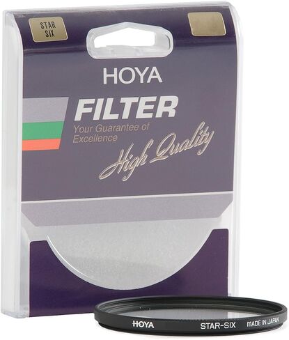 Hoya 67mm Six Point Cross Screen Glass Filter (6X) in Kuwait