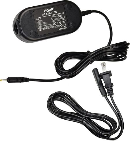 HQRP AC Power Adapter Compatible with Fujifilm FinePix E510, E550, 4700, 30i Digital Camera AC-3VN AC3VN, AC-3V AC3V, AC-3VW AC3VW, AC-3VS AC3VS - (incl. USA Plug & Euro Adapter) in Kuwait