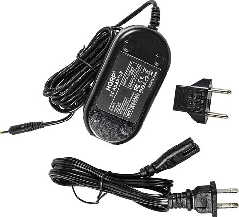 HQRP AC Power Adapter Compatible with Fujifilm FinePix E510, E550, 4700, 30i Digital Camera AC-3VN AC3VN, AC-3V AC3V, AC-3VW AC3VW, AC-3VS AC3VS - (incl. USA Plug & Euro Adapter) in Kuwait