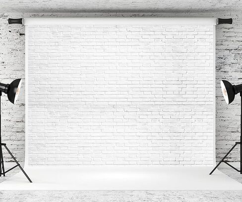 Kate 6.5×6.5ft Brick Wall Photography Backdrop Light Brick Photo Background Photo Studio Props for Photographer Pictures Videos in Kuwait