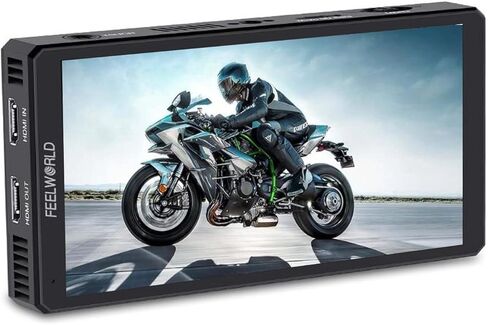 FEELWORLD CUT6S 6 بوصة، شاشة تعمل باللمس الموجي 1920x1080 HDR HDMI Loop Out LUT 4K مدخل HDMI SDI، كاميرا تسجيل ميدانية DSLR USB2.0 مسجل in Kuwait
