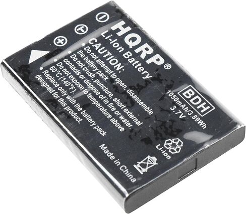HQRP Rechargeable Lithium Ion Battery Replacement Compatible with Aiptek for is DV Digital, GO-HD and A-HD Digital Camcorders in Saudi Arabia