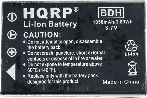 HQRP Rechargeable Lithium Ion Battery Replacement Compatible with Aiptek for is DV Digital, GO-HD and A-HD Digital Camcorders in Saudi Arabia