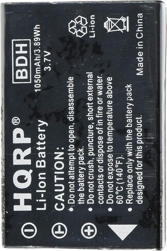 HQRP Rechargeable Lithium Ion Battery Replacement Compatible with Aiptek for is DV Digital, GO-HD and A-HD Digital Camcorders in Saudi Arabia