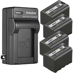 Kastar VW-VBR59 AC Wall Battery Charger Replacement for Panasonic AG-VBR59, AG-VBR89, AG-VBR118G Battery, Panasonic HC-X2 4K Camcorder, Panasonic HC-X20 4K Mobile Camcorder Camera in Kuwait