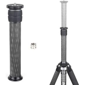 INNOREL ER402C Universal Carbon Fiber Tripod Center Column Extension Pole Extender - Two-Section Mid-Column Extension Rod Pole for Monopod DSLR Camera 40mm Big Tube in Saudi Arabia