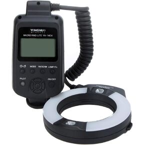 يونغنو مصباح فلاش واي ان 14Ex Ttl ماكرو رينج لايت لكاميرا كانون Eos Dlsr D907-Lf6 in Kuwait