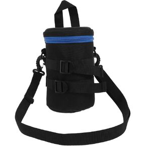 SOLUSTRE 1pc Lens Bag Camera Lens Pouch Slr Camera Lenses Camera Lens Bag Water Resistant Lens Case Polyester Pouch for Camera Lens Bag for Dslr Camera Lens Photography Bag Bag in Kuwait