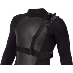 Navitech Adjustable Shoulder Body Strap Harness Mount Strap = Compatible with The Apexcam 4K 20MP Action Camera in Kuwait