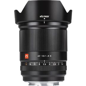 فيلتروكس عدسة 13 ملم f1.4 F/1.4 E، عدسة بزاوية واسعة Aps-C Prime لكاميرا سوني E ماونت a9/ a7RIV/ a7RIII/ a7III/ a7SIII/ a7SIII/ a7C/ a6600/ a6400/a6000/A1 in Kuwait