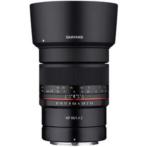 Samyang 85mm F1.4 Weather Sealed High Speed Telepoto Lens for Nikon Z Mirrorless Cameras in Kuwait