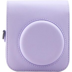 Frankmate Protective Case Compatible with Fujifilm Instax Mini 12 Instant Film Camera with Accessory Pocket and Adjustable Strap