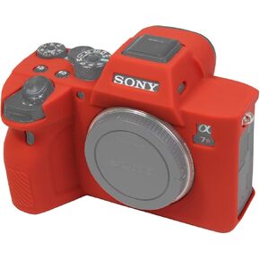 Camera Case for Sony Alpha 7R IV A7R IV A7RIV A7RM4 ILCE-7RM4 Digital Camera, Anti-Scratch Soft Silicone Rubber Protective Camera Cover Protector Skin (Black)