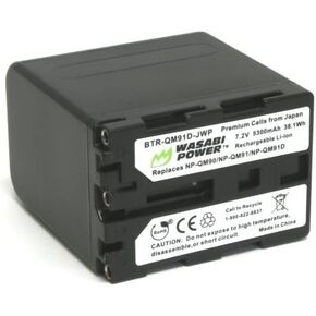 Wasabi Power Battery for Sony NP-QM91D in Saudi Arabia