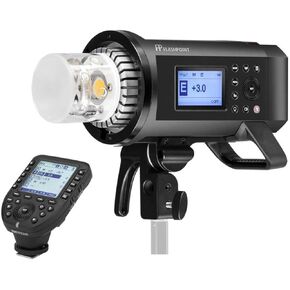 Flashpoint XPLOR 600PRO HSS مصباح أحادي يعمل بالبطارية مع جهاز إرسال R2 Pro MarkII 2.4 جيجا هرتز لكاميرات Canon in Kuwait