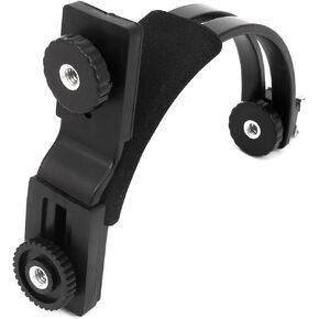 Qtqgoitem Black C Shaped Flash Hot Shoe Mount Bracket for Digital Camera DC (Model: 5f0 fd2 2ef 374 de2) in Kuwait