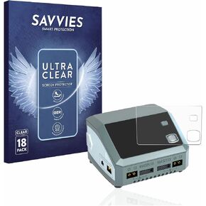 savvies Screen Protector Compatible with Skyrc D200 neo Protection Film Clear 18-Pack in Kuwait