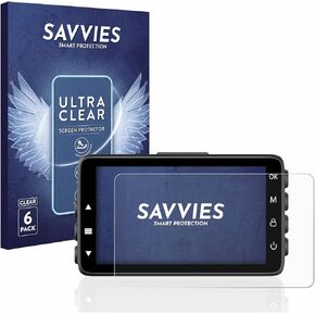 savvies Screen Protector Compatible with SpurCam DT2 Pro Protection Film Clear 6-Pack in Kuwait