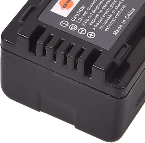 DSTE Replacement for VW-VBK180 Li-ion Battery Compatible Panasonic SDR-H100 H101 HC-V500 V700 HDC-HS80 SD90 TM80 TM90 Camera as VW-VBL090 in Saudi Arabia