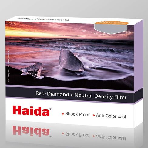 Haida Red Diamond 75x100mm 3.0 (1000x) 10-Stop Glass Neutral Density Filter in Saudi Arabia
