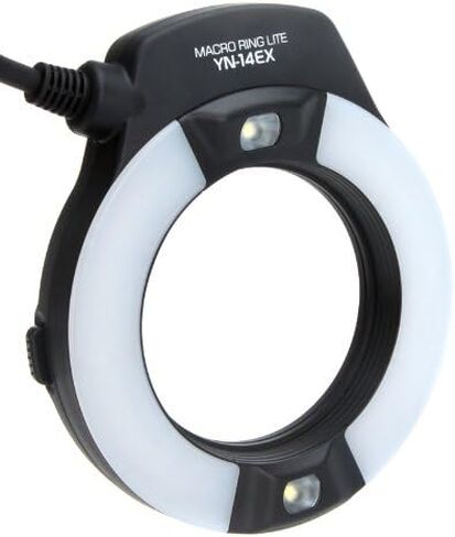 يونغنو مصباح فلاش واي ان 14Ex Ttl ماكرو رينج لايت لكاميرا كانون Eos Dlsr D907-Lf6 in Saudi Arabia
