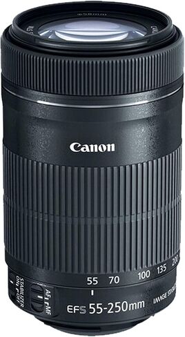 كاميرا Canon EOS 90D DSLR مع عدسة EF-S مقاس 18-135 مم f/3.5-5.6 هي عدسة تكبير USM + عدسة STM مقاس 55-250 مم f/4-5.6 + بطاقات ذاكرة سعة 64 جيجابايت، حزمة صور احترافية (حزمة 42 قطعة) in Saudi Arabia