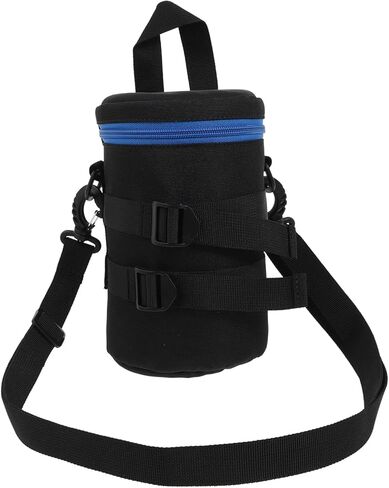 SOLUSTRE 1pc Lens Bag Camera Lens Pouch Slr Camera Lenses Camera Lens Bag Water Resistant Lens Case Polyester Pouch for Camera Lens Bag for Dslr Camera Lens Photography Bag Bag in Kuwait