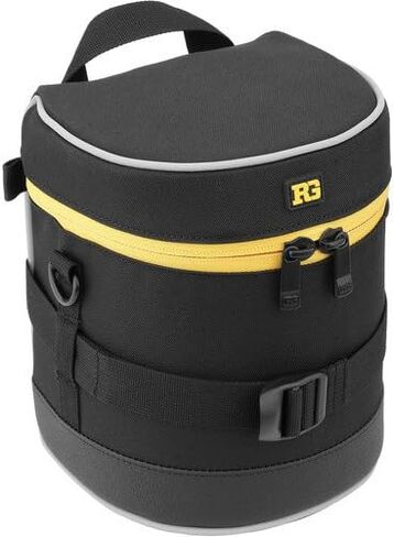 حافظة عدسات متينة مقاس 6.0 × 3.5 (أسود) in Kuwait