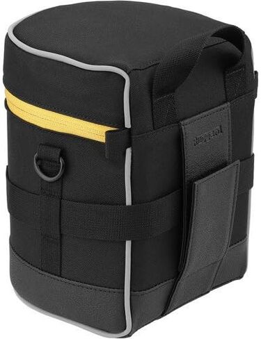 حافظة عدسات متينة مقاس 6.0 × 3.5 (أسود) in Kuwait