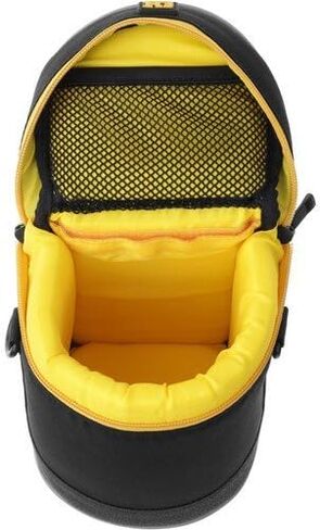 حافظة عدسات متينة مقاس 6.0 × 3.5 (أسود) in Kuwait