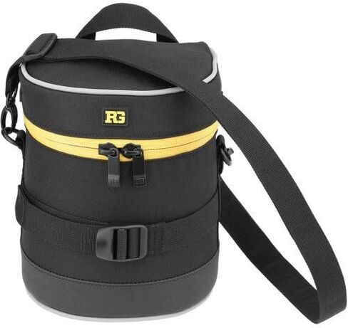 حافظة عدسات متينة مقاس 6.0 × 3.5 (أسود) in Kuwait