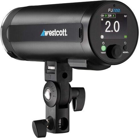 Westcott FJ Wireless 2-Light Portable Portrait Flash Kit with FJ-X3 S Wireless Trigger (Compatible with Sony Cameras) - FJ400 & FJ200 Strobe Combo Kit for Photography and Off Camera Flash Lighting in Kuwait