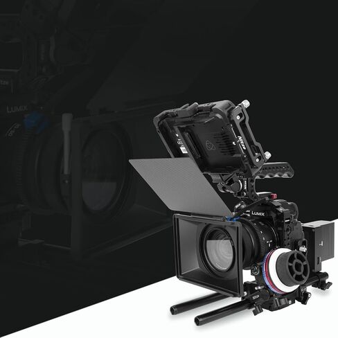 Nitze S5 II Cage for Panasonic LUMIX S5 II Camera, Built-in Top and Side NATO Rails, Cold Shoe and Arca Swiss Quick Release Plate - T-P05A in Saudi Arabia