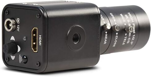 MOKOSE HDMI Camera, HD 1080P 60FPS Digital Security Camera, Industry Digital Camera with 5-50mm Telephoto Zoom Manual HD Lens. in Saudi Arabia